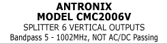 Title for ANTRONIX CMC2006V Splitter