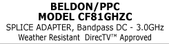 Title for BELDON/PPC CF81GHZC